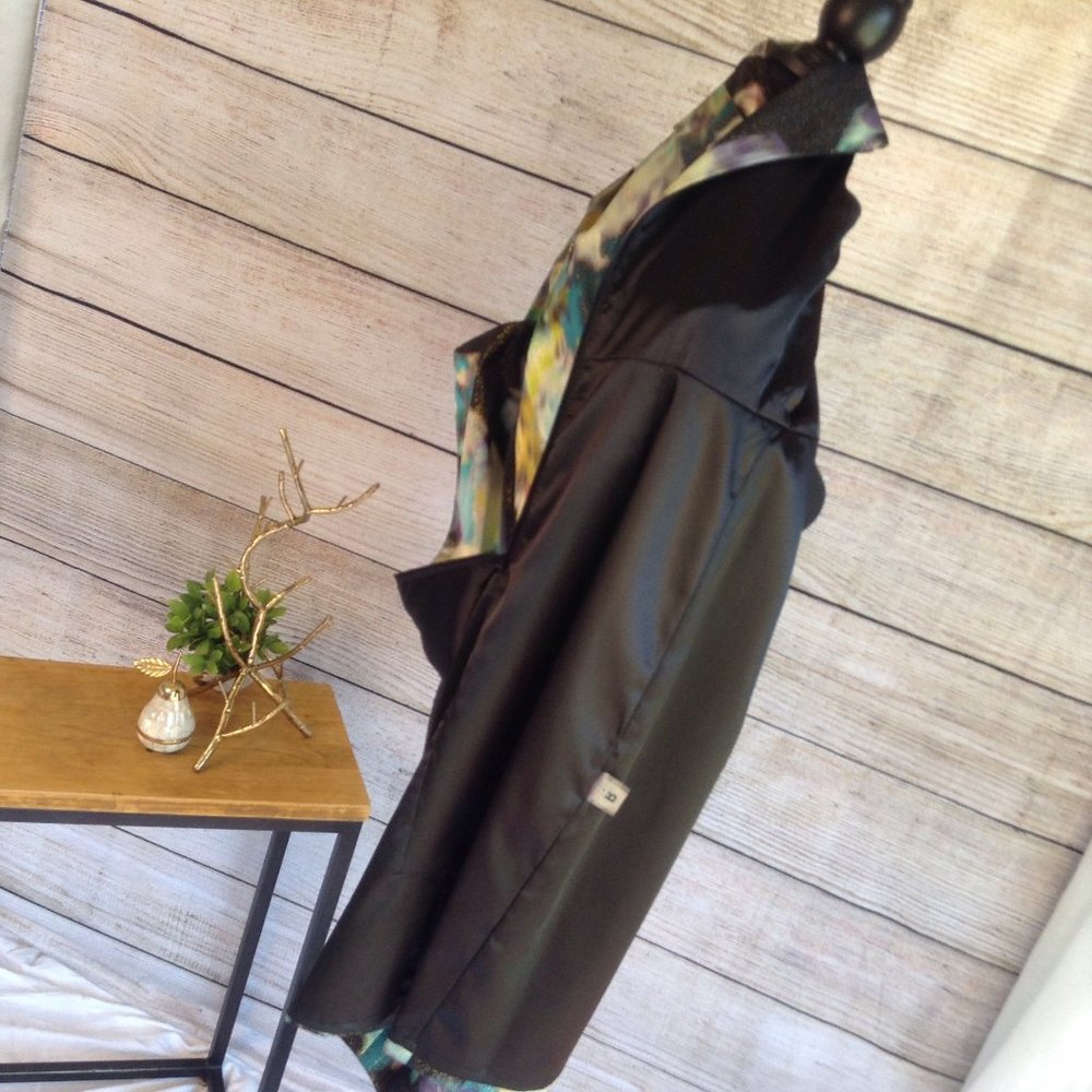 Elie Tahari Watercolor Dress - Picture 15 of 17